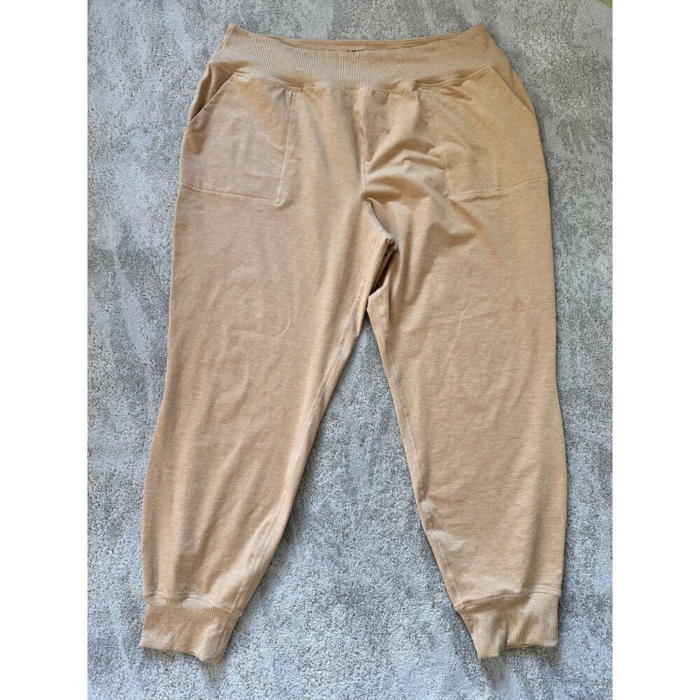 Kinesis Joggers Womens High Rise Jersey Knit‎ Pull-On Slim Joggers